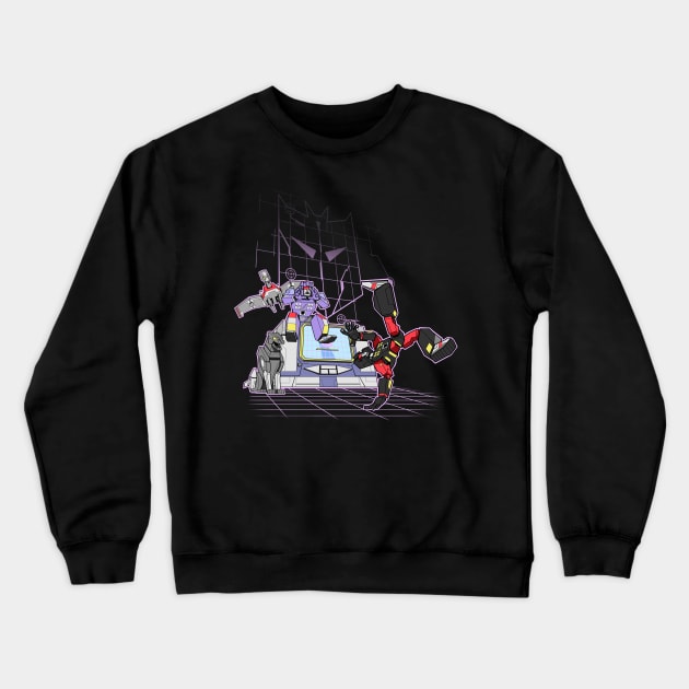 Decepticon B-bots Crewneck Sweatshirt by SW